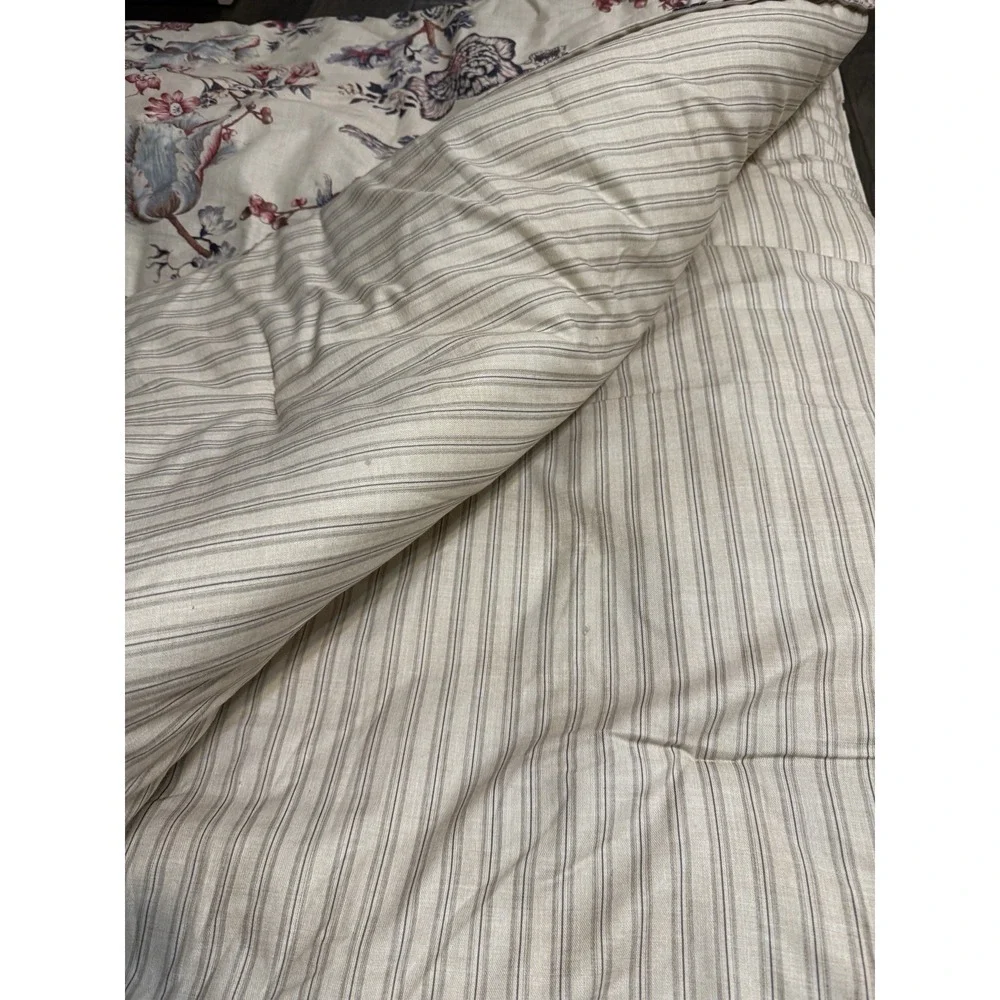 Lauren Ralph Lauren H1488 Floral Cotton Annalise Duvet Comforter Size Full Queen